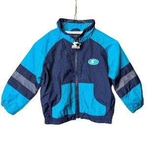 Vintage‎ Starter Jacket Toddler Windbreaker Size 24M